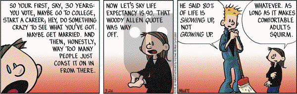 Frazz on Monday March 26, 2018 Comic Strip