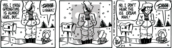 Rose is Rose on Monday March 2, 1987 Comic Strip