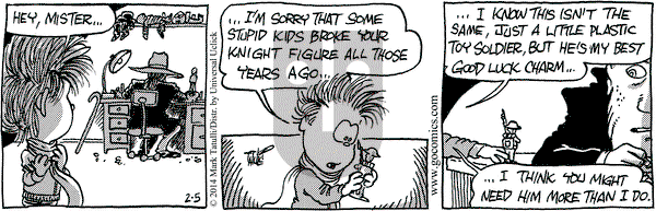 Heart of the City on Wednesday February 5, 2014 Comic Strip