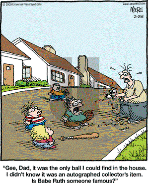 In the Bleachers on Monday February 28, 2000 Comic Strip