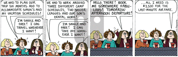 Cathy Classics on Monday July 19, 2004 Comic Strip