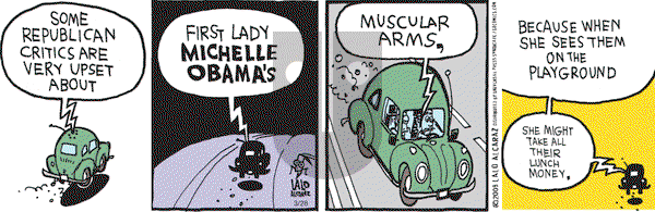 La Cucaracha on Saturday March 28, 2009 Comic Strip