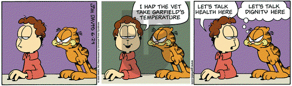 Garfield on Saturday June 24, 2000 Comic Strip
