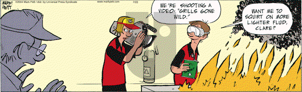 Lucky Cow on Saturday July 9, 2005 Comic Strip