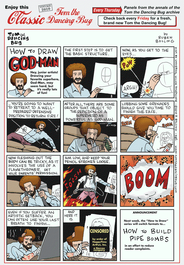Tom the Dancing Bug - Thursday September 24, 2020 Comic Strip
