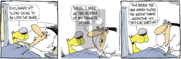 The Duplex on Saturday February 8, 2014 Comic Strip