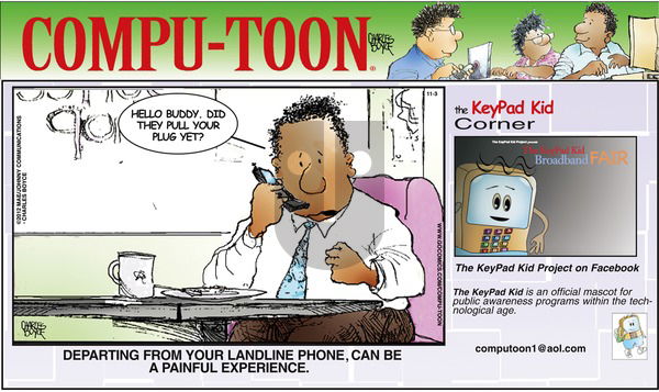 Compu-toon - Sunday November 3, 2013 Comic Strip