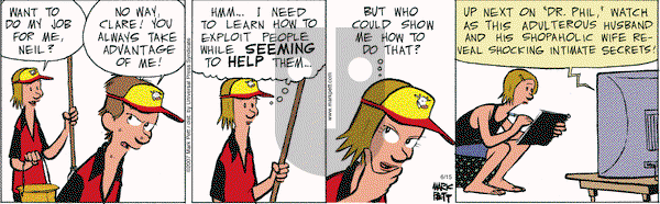 Lucky Cow on Friday June 15, 2007 Comic Strip
