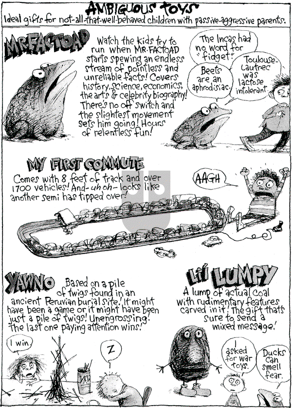 Richard's Poor Almanac on Monday January 30, 2012 Comic Strip