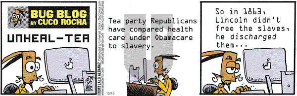 La Cucaracha on Saturday October 19, 2013 Comic Strip