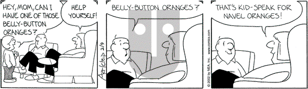 The Born Loser on Saturday February 9, 2002 Comic Strip