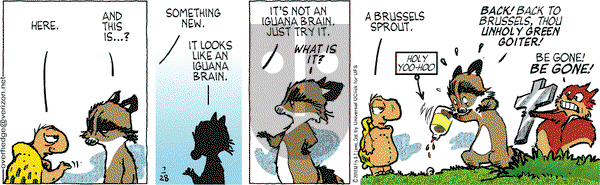 Over the Hedge on Thursday July 28, 2016 Comic Strip