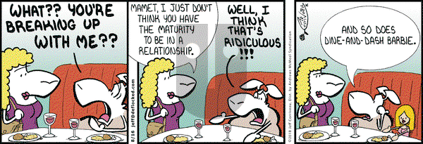 DeFlocked on Thursday August 16, 2018 Comic Strip