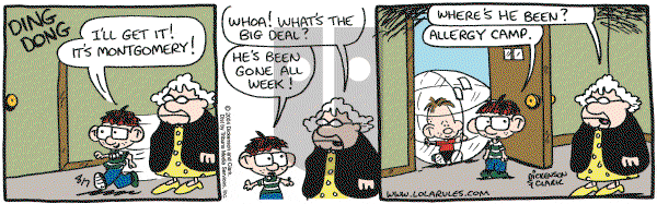 Lola on Saturday August 7, 2004 Comic Strip