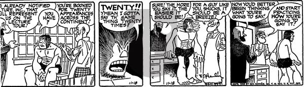 Alley Oop on Friday November 18, 1949 Comic Strip