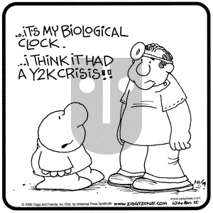 Ziggy on Monday October 9, 2000 Comic Strip