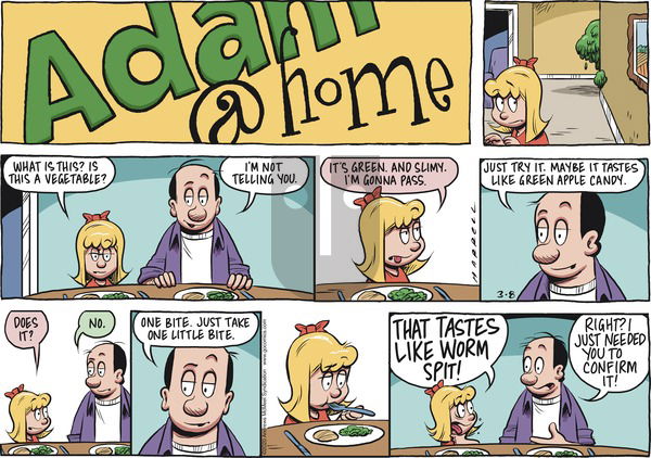 Adam@Home on Sunday March 8, 2020 Comic Strip