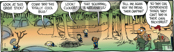 The Buckets on Saturday August 3, 2019 Comic Strip
