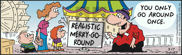 Frank and Ernest on Tuesday March 17, 2015 Comic Strip