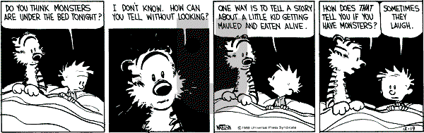 Calvin and Hobbes - Monday December 19, 1988 Comic Strip