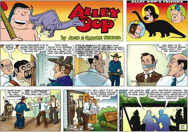 Alley Oop on Sunday October 28, 2007 Comic Strip