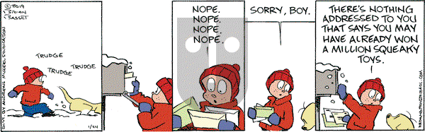 Red and Rover on Thursday January 24, 2019 Comic Strip