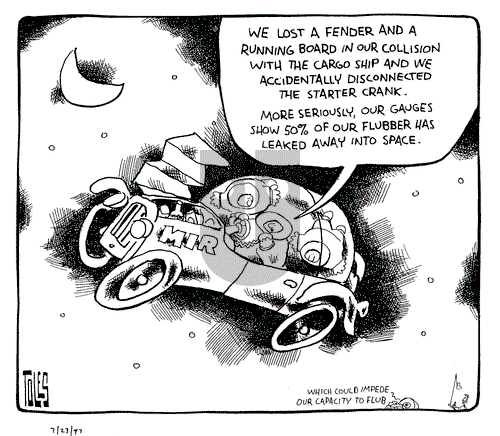 Tom Toles on Wednesday July 23, 1997 Comic Strip