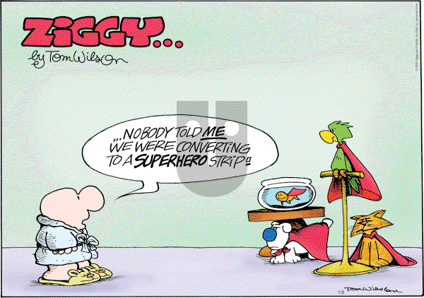 Ziggy - Sunday January 3, 2010 Comic Strip