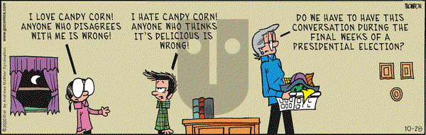 Grand Avenue on Wednesday October 28, 2020 Comic Strip