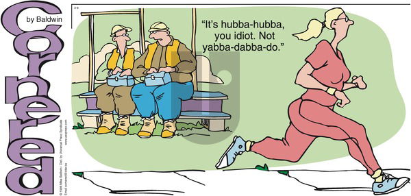 Cornered on Sunday March 8, 1998 Comic Strip