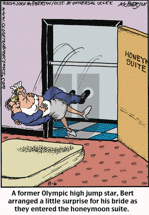 Close to Home on Wednesday August 6, 2014 Comic Strip