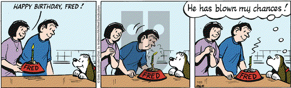 Fred Basset on Monday July 23, 2018 Comic Strip