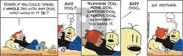Red and Rover on Wednesday September 18, 2019 Comic Strip