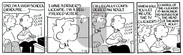 Drabble on Tuesday July 18, 2006 Comic Strip