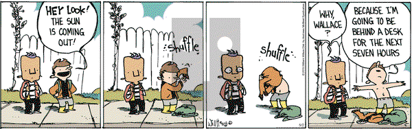 Wallace the Brave on Thursday May 2, 2019 Comic Strip