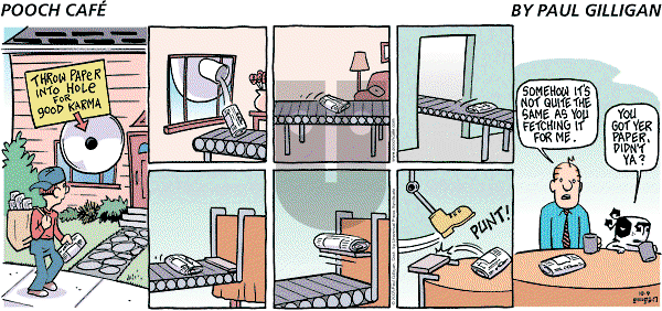 Pooch Cafe on Friday October 28, 2005 Comic Strip