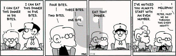 FoxTrot on Thursday July 14, 2005 Comic Strip