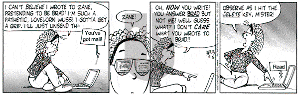 Luann on Thursday February 6, 2003 Comic Strip