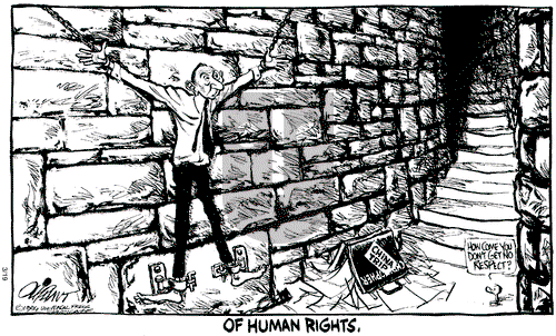 Pat Oliphant on Saturday March 19, 1994 Comic Strip