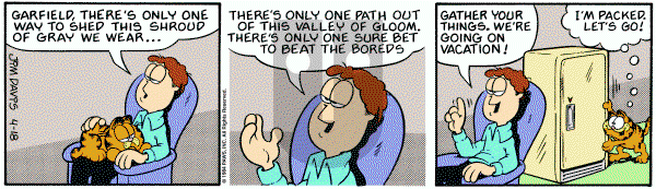 Garfield on Wednesday April 18, 1984 Comic Strip