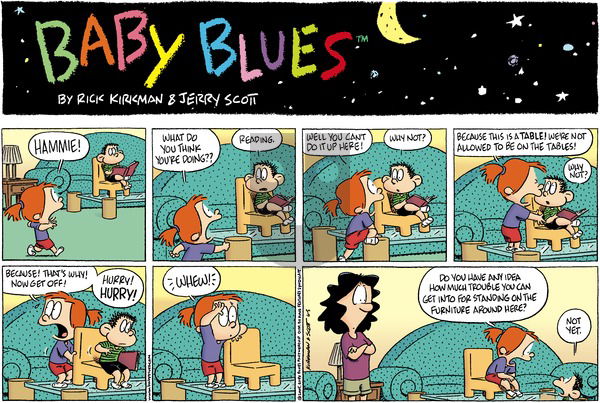 Baby Blues - Sunday June 5, 2005 Comic Strip