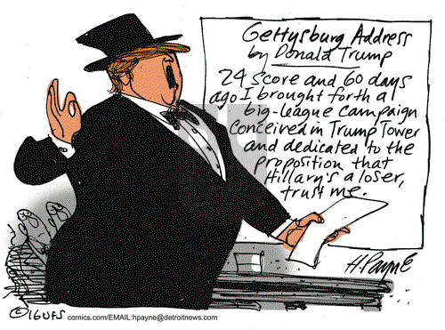 Henry Payne on Tuesday October 25, 2016 Comic Strip