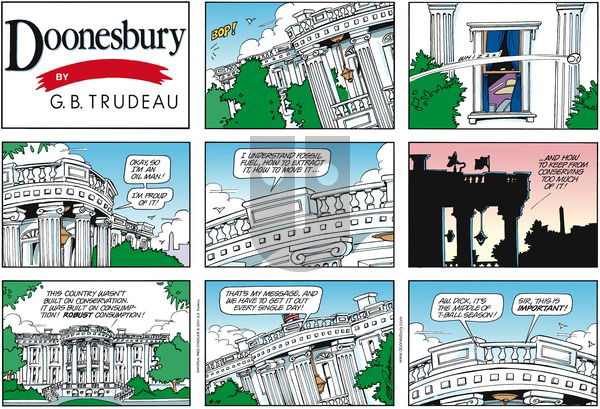 Doonesbury on Sunday June 10, 2001 Comic Strip