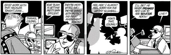 Doonesbury on Thursday October 27, 1994 Comic Strip