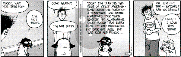 Get Fuzzy on Thursday October 10, 2002 Comic Strip