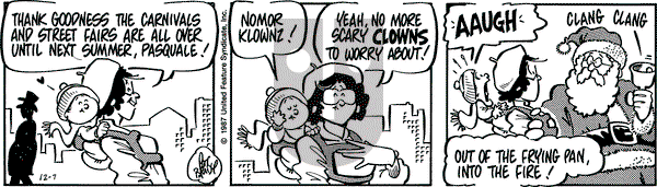 Rose is Rose on Monday December 7, 1987 Comic Strip