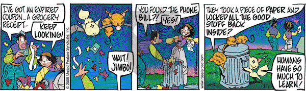 Rose is Rose on Tuesday December 1, 2009 Comic Strip