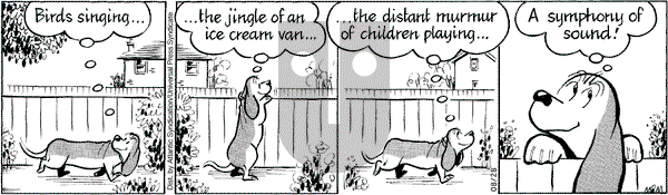 Fred Basset on Thursday October 9, 2008 Comic Strip