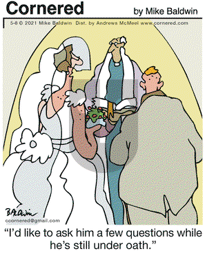 Cornered on Saturday May 8, 2021 Comic Strip