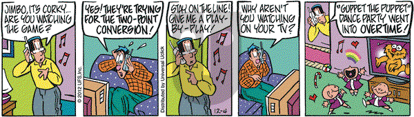 Rose is Rose on Tuesday December 4, 2012 Comic Strip